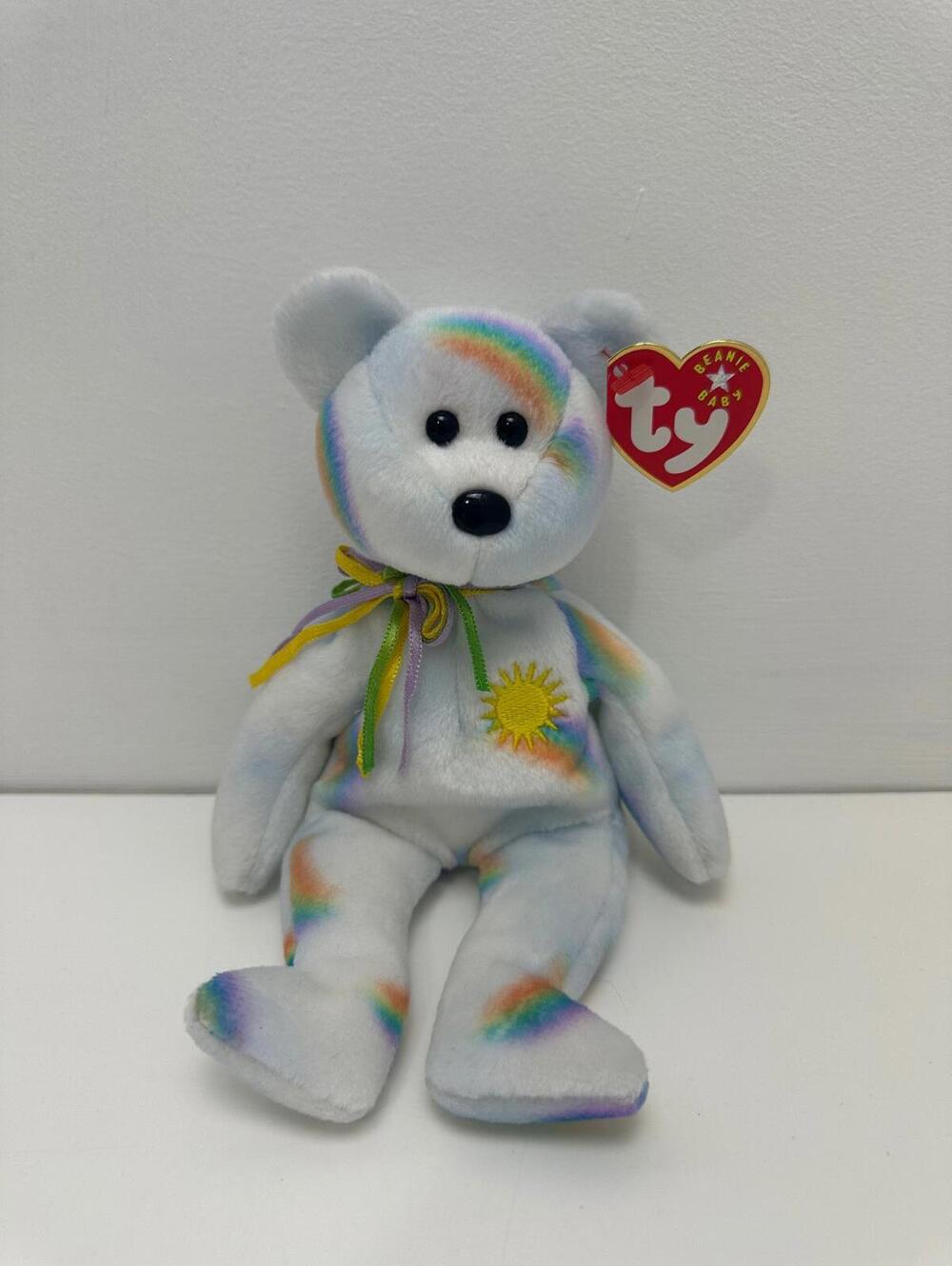 Ty Beanie Baby “Cheery” the Bear *Patterns Vary* (8.5 inch)
